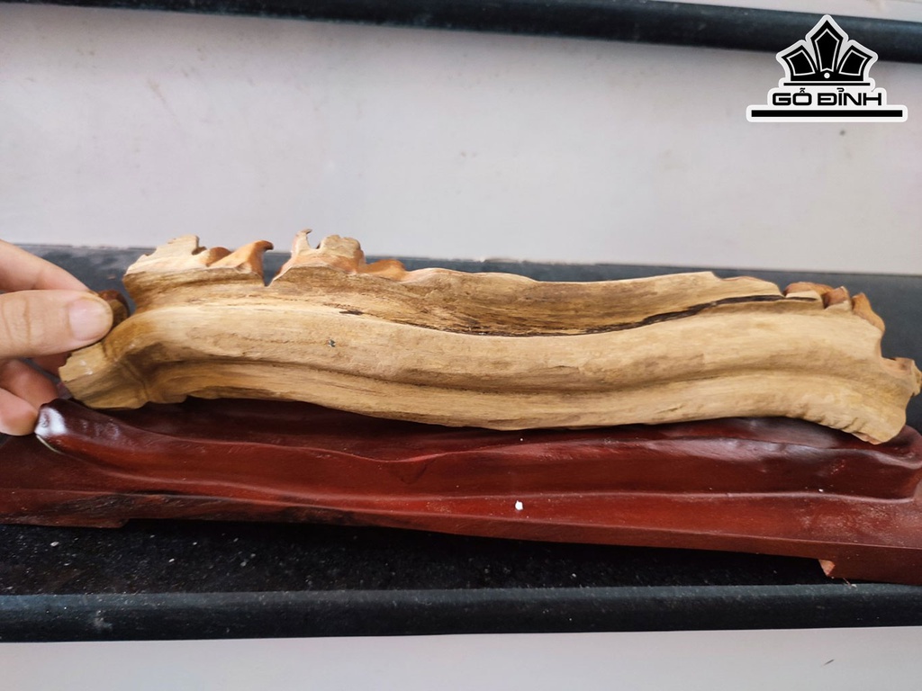 Tượng Phật Tổ Gỗ Hoàng Đàn Cao 32 Ngang 6 Sâu 4 (cm)