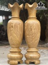 Lục Bình Gỗ Cẩm Vàng Cao 170 Đường Kính 48 (cm)