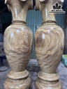 Lục Bình Gỗ Cẩm Vàng Cao 170 Đường Kính 52 (cm)