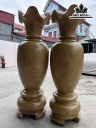 Lục Bình Gỗ Hương Cao 130 Đường Kính 39 (cm)