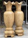 Lục Bình Gỗ Hương Cao 130 Đường Kính 39 (cm)