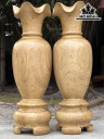 Lục Bình Gỗ Hương Cao 130 Đường Kính 39 (cm)