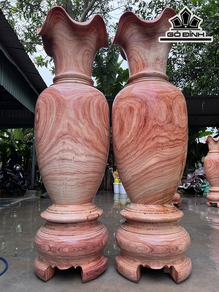 Lục Bình Gỗ Hương Cao 180 Đường Kính 56 (cm)