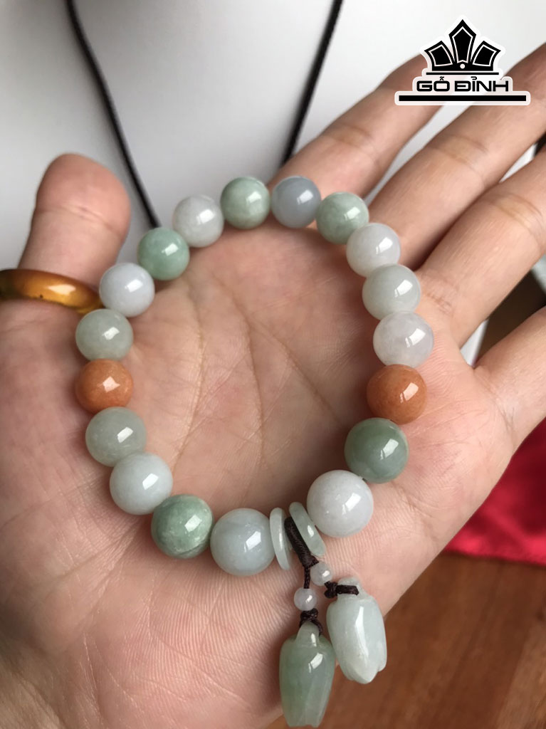 Vòng Tay Đá Cẩm Thạch Đường Kính 10 (mm)