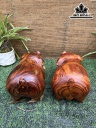 Tượng Heo Phong Thủy Gỗ Sưa Cao 10 Ngang 19 Sâu 11 (cm)