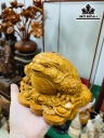 Tượng Thiềm Thừ Gỗ Huyết Long Cao 10 Ngang 14 Sâu 11 (cm)