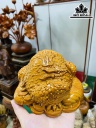 Tượng Thiềm Thừ Gỗ Huyết Long Cao 10 Ngang 14 Sâu 11 (cm)
