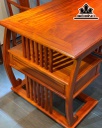 Bộ Bàn Ghế Gỗ Hương Cao 78 Ngang 166 Sâu 69 (cm)
