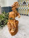 Tượng Nhất Dương Gỗ Hương Cao 50 Ngang 28 Sâu 20 (cm)