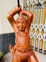 Tượng Thề Thiên Đại Thánh Gỗ Hương Cao 66 Ngang 30 Sâu 22 (cm)
