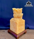 Ấn Rồng Đá Ngọc Hoàng Long Cao 12 (cm)
