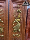 Tranh Lý Ngư Vọng Nguyệt Gỗ Hương Cao 127 Ngang 47 Sâu 6 (cm)