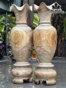 Lục Bình Gỗ Cẩm Vàng Cao 170 Đường Kính 52 (cm)