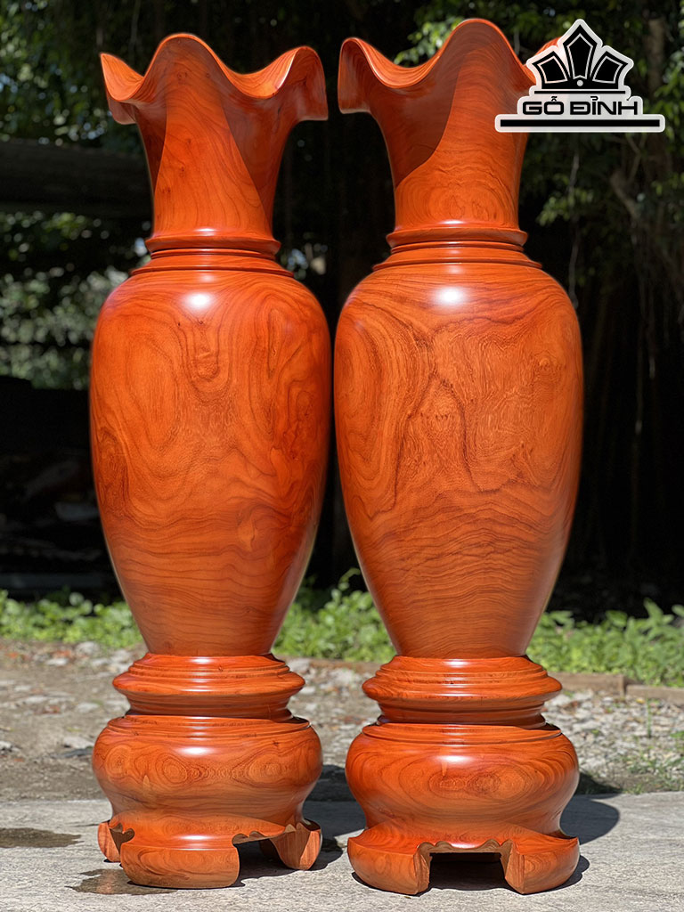 Lục Bình Gỗ Hương Cao 180 Đường Kính 51 (cm)