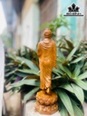 Tượng Phật Thích Ca Gỗ Bách Xanh Cao 30 Ngang 9 (cm)