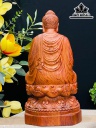 Tượng Phật Thích Ca Gỗ Hương Cao 40 Ngang 20 Sâu 20 (cm)