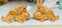 Tượng Tỳ Hưu Gỗ Bách Xanh Cao 30 Ngang 18 Sâu 12 (cm)