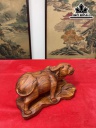 Tượng Trâu Gỗ Sưa Cao 13 Ngang 23 Sâu 13 (cm)