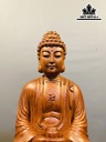 Tượng Phật Tổ Gỗ Hương Cao 60 Ngang 33 Sâu 32 (cm)