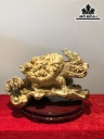 Tượng Long Quy Gỗ Nu Nghiến Cao 26 Ngang 43 Sâu 28 (cm)