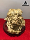 Tượng Long Quy Gỗ Nu Nghiến Cao 26 Ngang 43 Sâu 28 (cm)