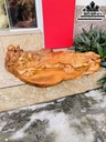 Khay Trà Di Lặc Gỗ Hương Ngang 70 Cao 16 Sâu 45 (cm)