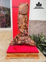 Tượng Đạt Ma Sư Tổ Gỗ Sưa Cao 50 Ngang 35 Sâu 18 (cm)