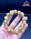 Vòng Tay Đá Thạch Anh Đường Kính Hạt 15 (mm) 74,5gr