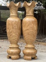 Lục Bình Gỗ Cẩm Vàng Cao 170 Đường Kính 47,5 (cm)