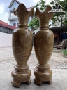 Lục Bình Gỗ Cẩm Vàng Cao 170 Đường Kính 49 (cm)