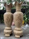 Lục Bình Gỗ Cẩm Vàng Cao 170 Đường Kính 52,5 (cm)