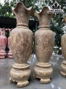 Lục Bình Gỗ Cẩm Vàng Cao 170 Đường Kính 52,5 (cm)