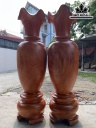 Lục Bình Gỗ Hương Cao 160 Đường Kính 47 (cm)