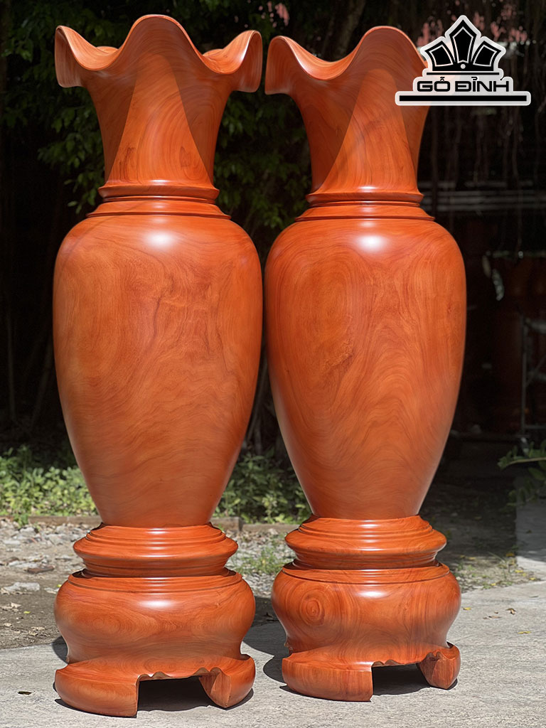 Lục Bình Gỗ Hương Cao 200 Đường Kính 64 (cm)