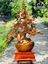 Bình Mai Tài Lộc Gỗ Hương Cao 106 Ngang 68 Sâu 48 (cm)