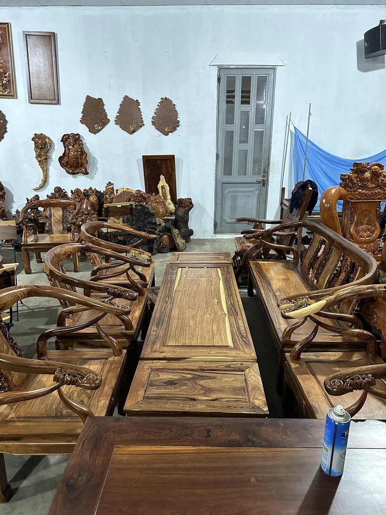Bộ Minh Thúng Gỗ Cẩm 10 Món
