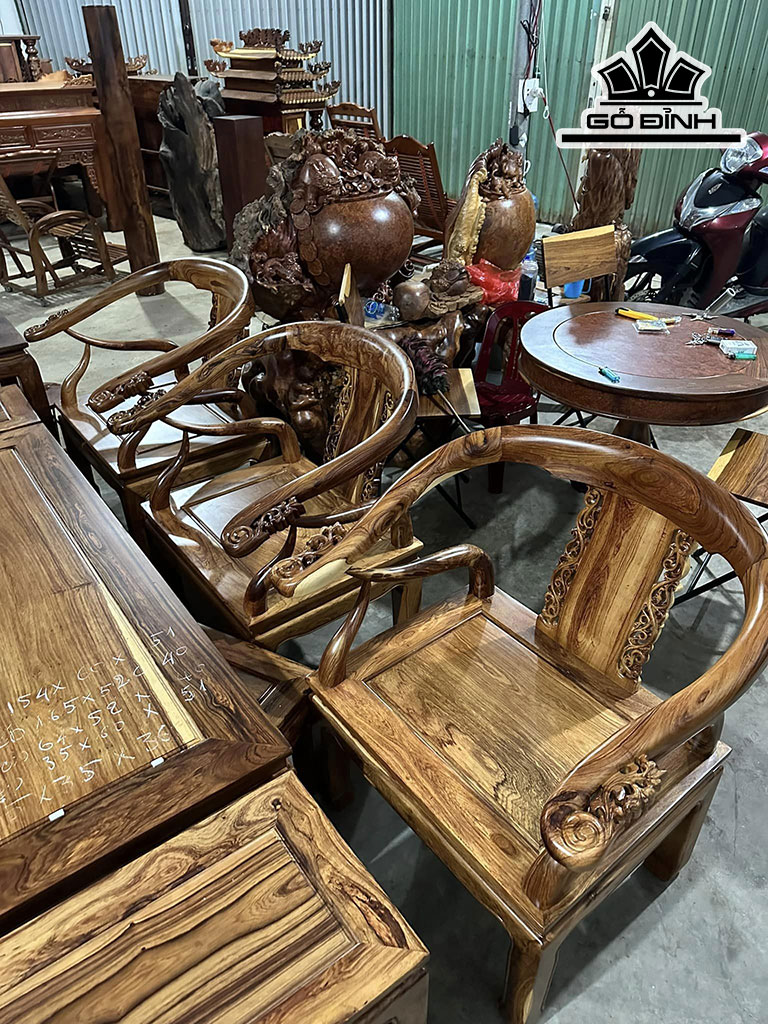 Bộ Minh Thúng Gỗ Cẩm 10 Món