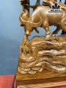 Tiểu Đồng Chăn Trâu Thổi Sáo Gỗ Hương Cao 73 Ngang 44 Sâu 20 (cm)