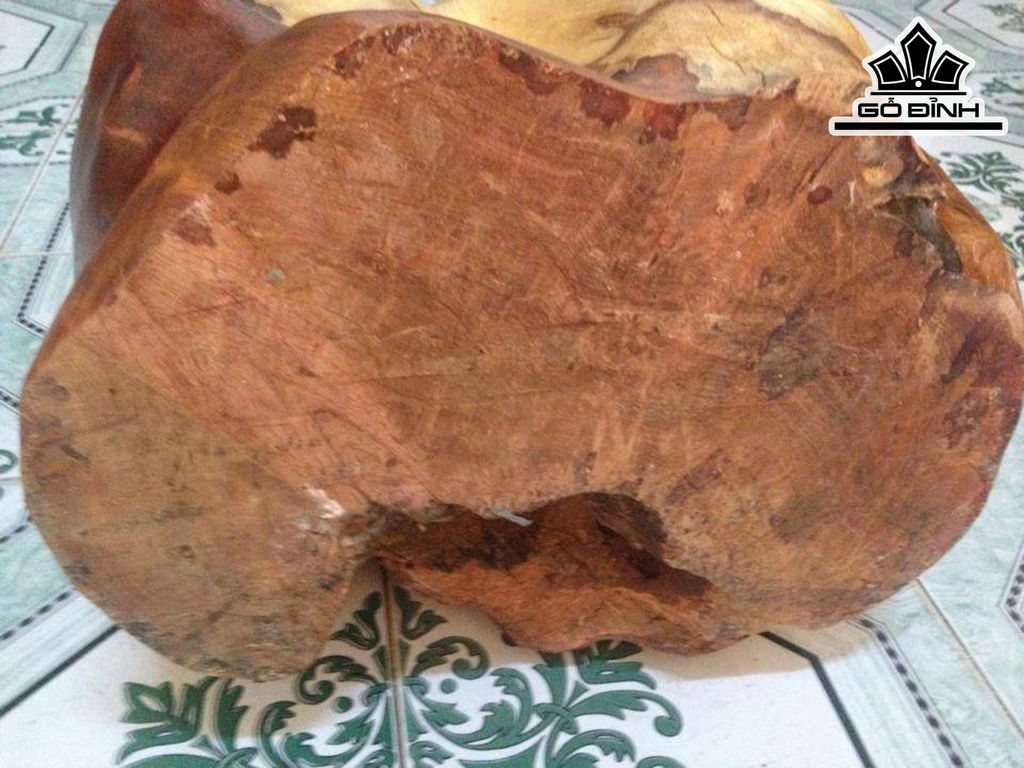 Đôn Gỗ Gỗ Hương Cao 38 Ngang 48 Sâu 35 Mặt 46-26 (cm) DH124