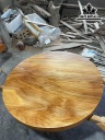 Mặt Bàn Tròn Gỗ Ngọc Am Đường Kính 99 Dày 7 (cm)