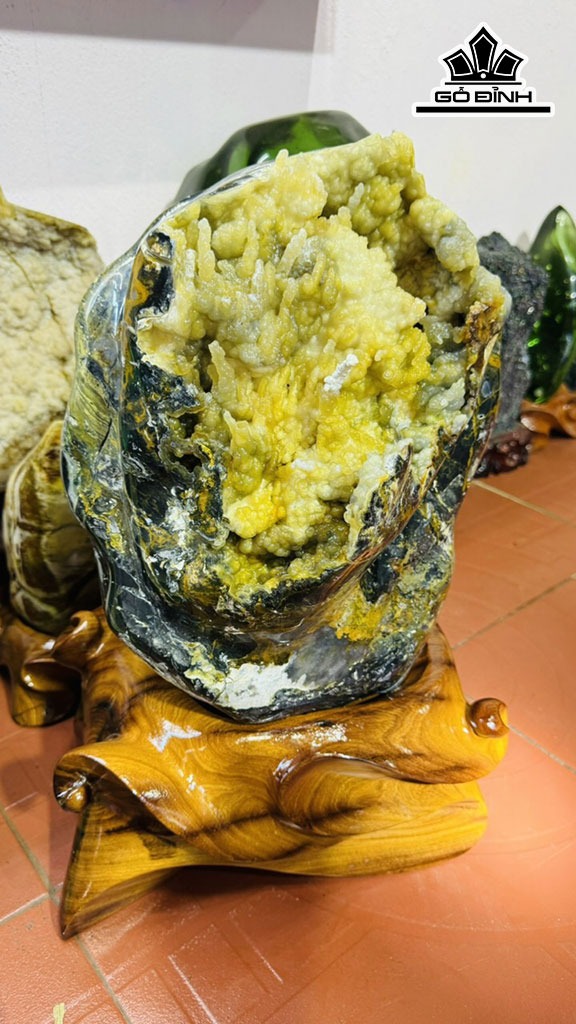 Tác Phăm Đá Mã Não Cao 50 Ngang 30 (cm) 36,5kg
