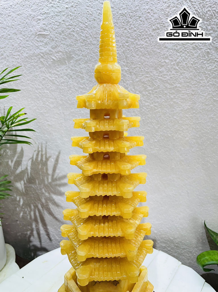 Tháp Văn Xương Đá Ngọc Hoàng Long Cao 42 Ngang 40 (cm) 3,9kg