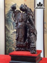 Tượng Phật Bà Quan Âm Gỗ Trắc Cao 63 Ngang 33 Sâu 28 (cm)
