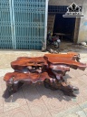 Bộ Bàn Ghế Gốc Cây Gỗ Hương