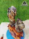 Tác Phẩm Đá Mã Não Cao 34 Ngang 22 (cm) 6kg