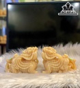 Cặp Tỳ Hưu Đá Ngọc Hoàng Long Cao 16 (cm)