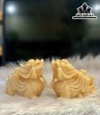 Cặp Tỳ Hưu Đá Ngọc Hoàng Long Cao 16 (cm)