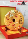 Đồng Điếu Tranh 3D Đá Ngọc Hoàng Long Cao 20 (cm)