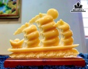 Tác Phẩm Thuận Buồm Xuôi Gió Đá Ngọc Hoàng Long Cao 40 Ngang 30 (cm)