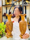 Lục Bình Gỗ Bách Xanh Cao 25 Đường Kính 11 (cm)